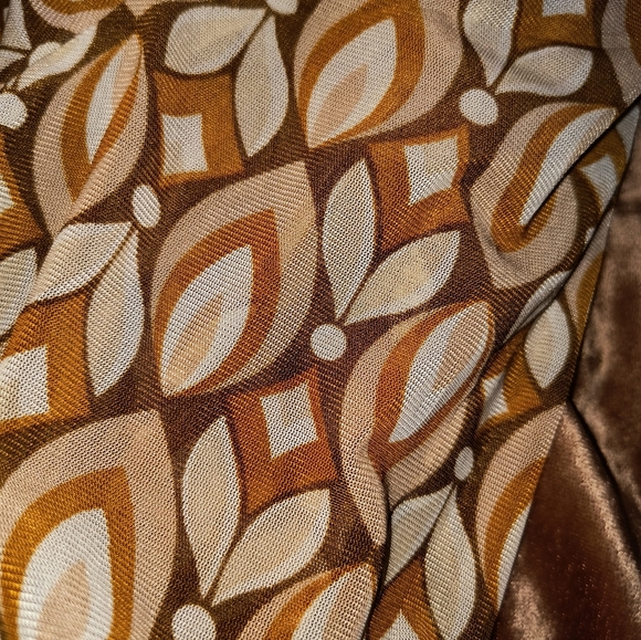 Ember, multi colored, laced blouse sz XL - Picture 9 of 9